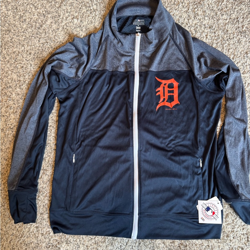 MLB Detroit Tigers Genuine Merchandise Navy Jacket